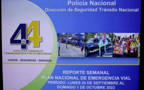 Presentan a más de 19 mil nicaragüenses la cartilla de Educación Vial