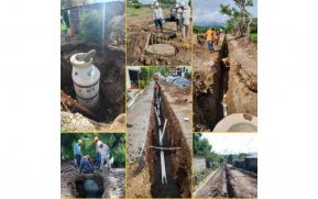 Enacal avanza construcción de alcantarillado sanitario en Ciudad Darío y Las Calabazas