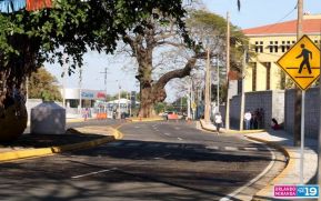 Inauguran importante tramo de la 25 Calle Sureste de Managua
