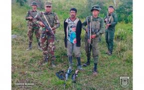 Ejército de Nicaragua retuvo a un ciudadano nicaragüense ocupándole rifles calibres