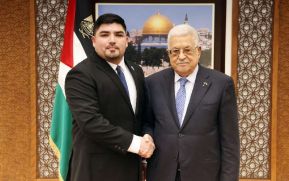 Presidente del Estado Palestino recibe Cartas Credenciales del Embajador de Nicaragua
