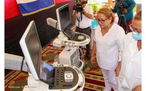 Gobierno Sandinista entrega cardiógrafos a hospitales de Nicaragua