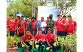 Ejército participa en lanzamiento del Plan Departamental de Prevención de Incendios Forestales