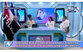 Entrevista a los doctores Cristhian Ramírez y Martha Vargas en la Revista en Vivo de Canal 4