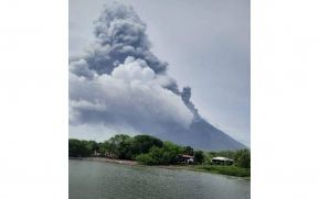 Ineter: Explosión del volcán Concepción no representa mayor peligro para la población