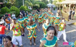 Costa Caribe lleva a Managua grandioso Carnaval de Mayo Ya