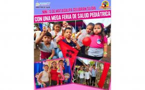 Gobierno Sandinista realiza Mega Feria de Salud Pediátrica en Matagalpa