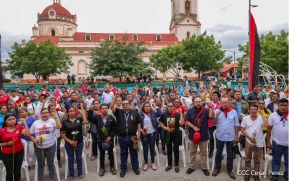 Masaya rinde homenaje a Héroes y Mártires de la gesta del 3 de julio con nuevas obras sociales