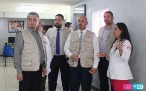 Médicos palestinos visitan Centro de Atención a la Salud de la Mujer Doctora Ligia Altamirano