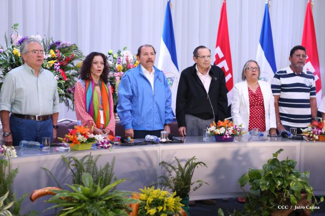 Daniel y Rosario presiden Asamblea Sandinista Nacional