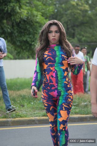 Caminata de la comunidad LGBTI en Nicaragua