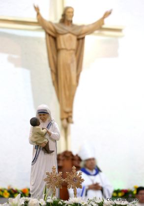 Nicaragua celebra Canonización de Madre Teresa de Calculta