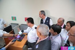 Invitados electorales visitan Centro de Cómputos del CSE