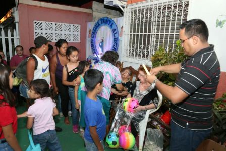 Celebración de la Gritería en Managua