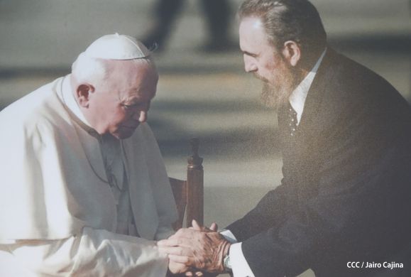 Daniel y Rosario inauguran el Museo San Juan Pablo II
