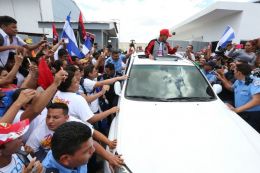 Así fue la llegada del verdadero Campeón a Nicaragua