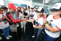 Así fue la llegada del verdadero Campeón a Nicaragua