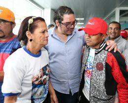 Así fue la llegada del verdadero Campeón a Nicaragua