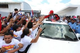 Así fue la llegada del verdadero Campeón a Nicaragua