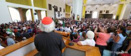 La Sangre de Cristo regresa a su morada en Catedral de Managua