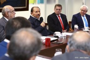 Daniel se reúne con Asociación Iberoamericana de Cámaras de Comercio, Industria y Servicios