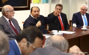 Daniel se reúne con Asociación Iberoamericana de Cámaras de Comercio, Industria y Servicios