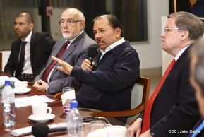 Daniel se reúne con Asociación Iberoamericana de Cámaras de Comercio, Industria y Servicios