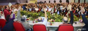 Comandante Daniel y Compañera Rosario encabezan Congreso Sandinista Nacional