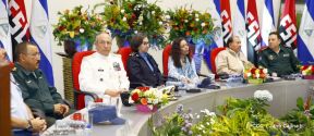 Acto del 38 aniversario de la Fuerza Aérea del Ejército de Nicaragua