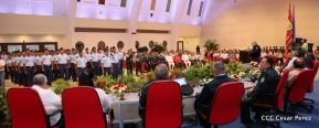 Acto del 38 aniversario de la Fuerza Aérea del Ejército de Nicaragua