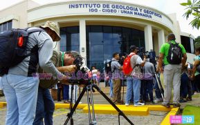 Eclipse solar visto desde Nicaragua