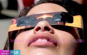 Eclipse solar visto desde Nicaragua