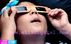 Eclipse solar visto desde Nicaragua