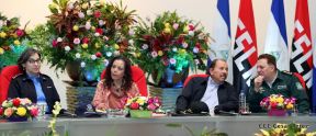 Acto del 38 aniversario de fundación del Ejército de Nicaragua