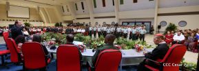 Acto del 38 aniversario de fundación del Ejército de Nicaragua
