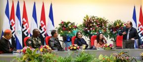 Acto del 38 aniversario de fundación del Ejército de Nicaragua