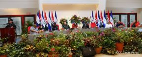 Acto del 38 Aniversario de fundación de la Policía Nacional