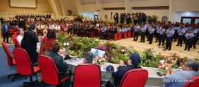 Acto del 38 Aniversario de fundación de la Policía Nacional
