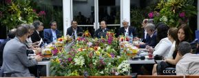 Reunión del Presidente Daniel con Directores del Banco Mundial