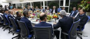 Reunión del Presidente Daniel con Directores del Banco Mundial