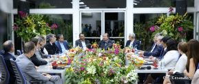 Reunión del Presidente Daniel con Directores del Banco Mundial