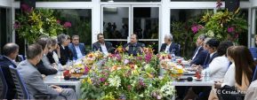 Reunión del Presidente Daniel con Directores del Banco Mundial