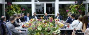 Reunión del Presidente Daniel con Directores del Banco Mundial