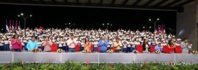 Inauguración del Polideportivo Alexis Argüello