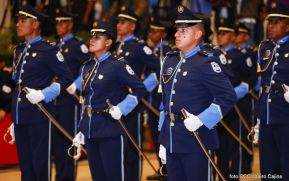 Acto de la Vigésima Promoción de Damas y Caballeros Cadetes de la Academia de Policía Walter Mendoza Martínez