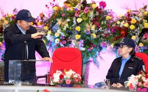 Acto de la Vigésima Promoción de Damas y Caballeros Cadetes de la Academia de Policía Walter Mendoza Martínez