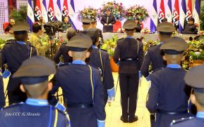 Acto de la Vigésima Promoción de Damas y Caballeros Cadetes de la Academia de Policía Walter Mendoza Martínez