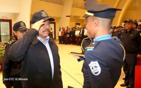 Acto de la Vigésima Promoción de Damas y Caballeros Cadetes de la Academia de Policía Walter Mendoza Martínez
