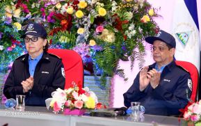 Acto de la Vigésima Promoción de Damas y Caballeros Cadetes de la Academia de Policía Walter Mendoza Martínez