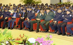 Acto de la Vigésima Promoción de Damas y Caballeros Cadetes de la Academia de Policía Walter Mendoza Martínez